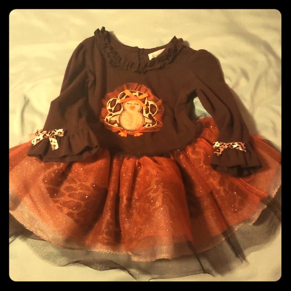 Thanksgiving tutu top - Picture 1 of 4